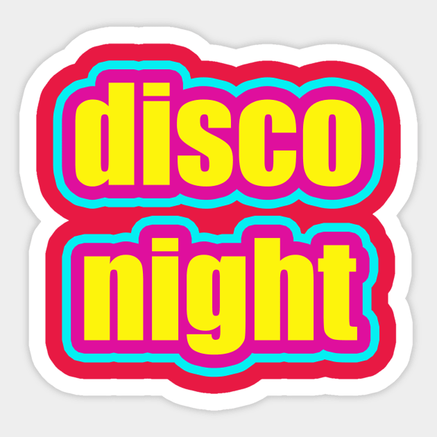 disco Sticker by thedesignleague